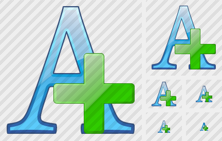 Font Add Icon