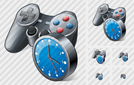 Icone Gamepad Clock