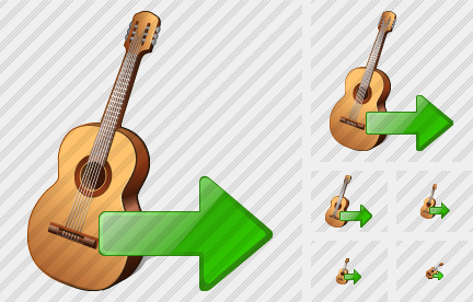 Guitar Export Icon