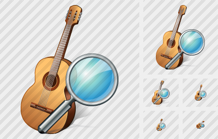 Guitar Search Icon