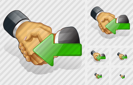 Handshake Import Icon