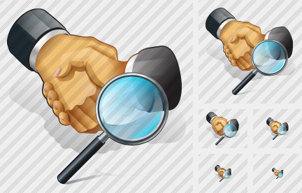 Handshake Search 2 Icon