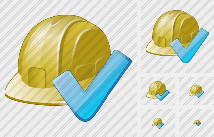 Helmet Ok Icon