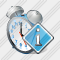 Alarm Clock Info Icon