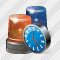 Beacon Light Clock Icon