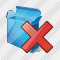 Box Open Delete Icon