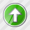 Button Arrow Top Icon