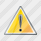 Button Warning Icon