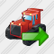 Catterpillar Tractor Export Icon