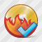 CD Burn Ok Icon