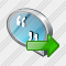 Chat Export Icon