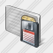 Chip Card Save Icon