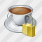 Coffee Cup Locked Icon
