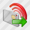 Contactless Chip Card Export Icon