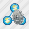 Country Business Settings Icon