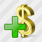 Dollar Add Icon