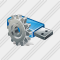 Flash Drive Settings Icon