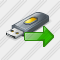 Flash Drive 2 Export Icon