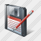 Floppy Disk Edit Icon