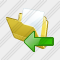 Folder Document Import Icon