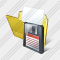 Folder Document Save Icon