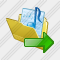 Folder My Music Export Icon