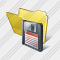 Folder Save Icon