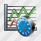 Graph Clock Icon