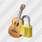 Guitar Locked Icon