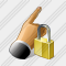 Hand Locked Icon