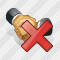 Handshake Delete Icon