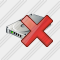 Hard Disk Delete Icon