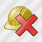 Helmet Delete Icon