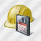 Helmet Save Icon