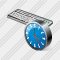 Keyboard Clock Icon