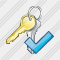 Keys Ok Icon