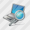 Laptop Search Icon