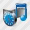 Media Clock Icon