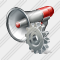 Megaphone Settings Icon