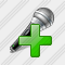 Microphone Add Icon
