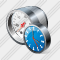 Monitoring Device Clock Icon