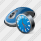 Mouse Clock Icon