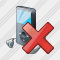 MP3 Player Delete Icon
