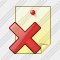 Note Delete Icon