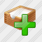 Paper Box Add Icon