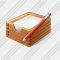 Paper Box Edit Icon