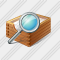 Paper Box Search Icon