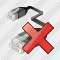 Patchcord Delete Icon