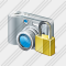 Photocamera Locked Icon