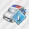 Police Car Info Icon